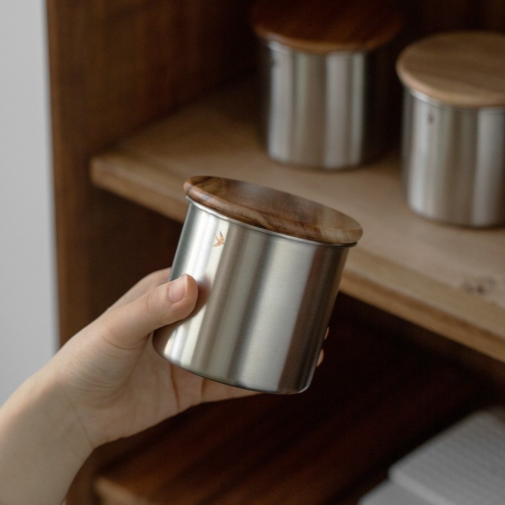 Food Storage News - Toples Matcha Baja Tahan Karat Baru