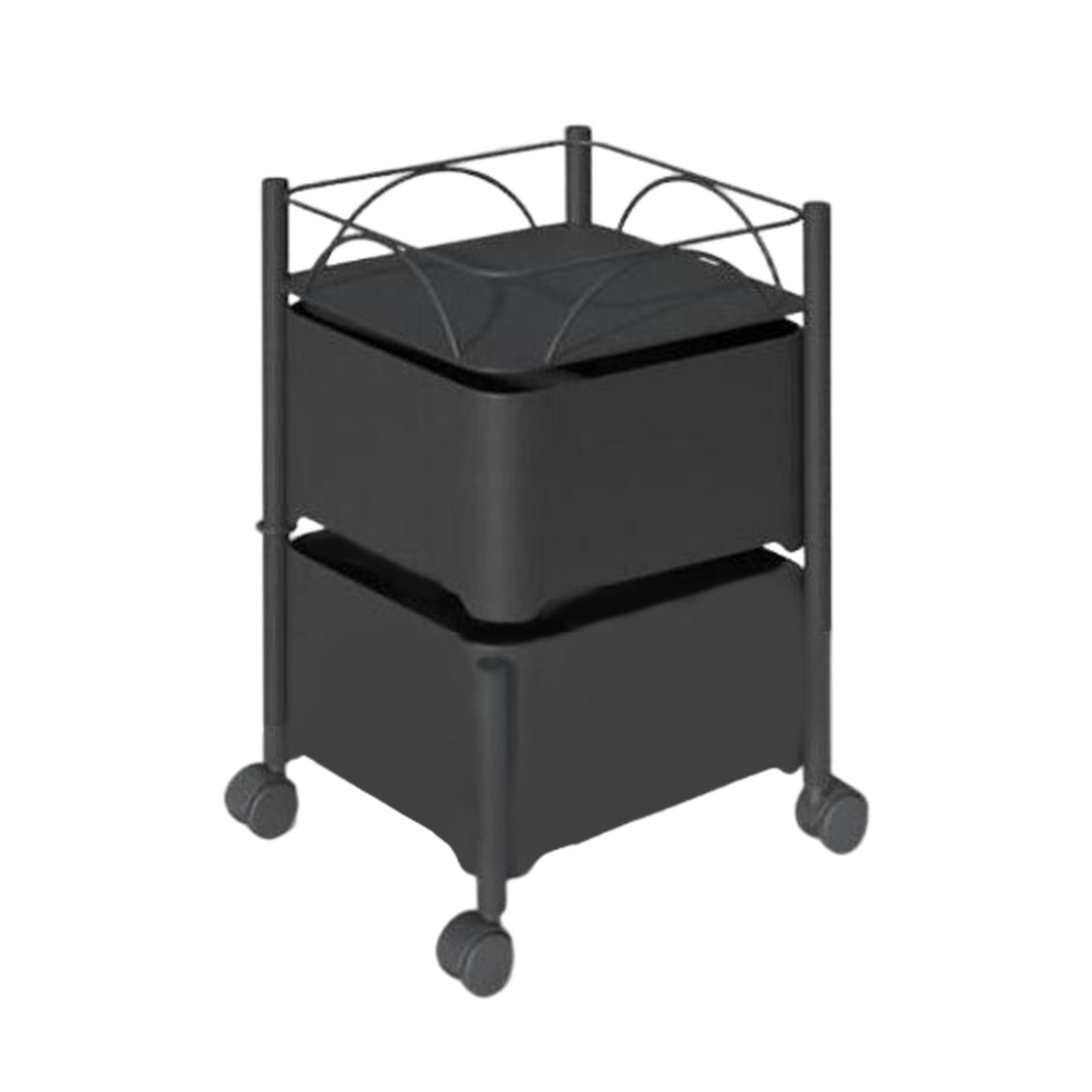 Food Storage With Wheels - Troli Penyimpanan Dapur Beroda dengan Rak