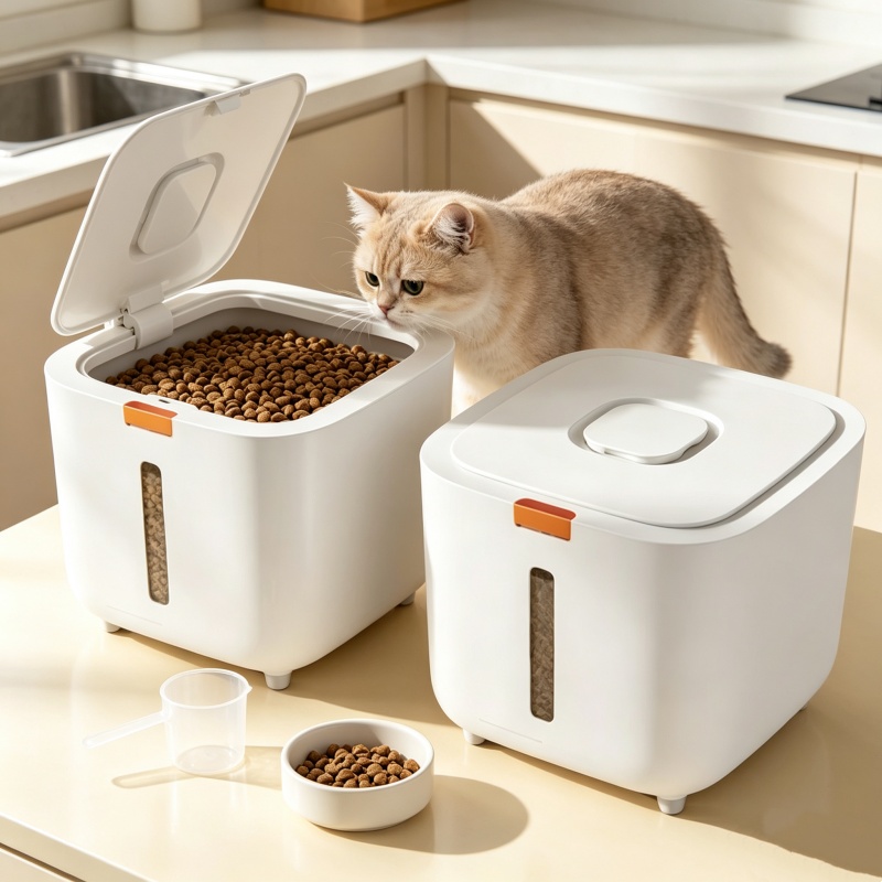 Food Storage For Dog - Kotak Penyimpanan Makanan Hewan Peliharaan 5/7KG,