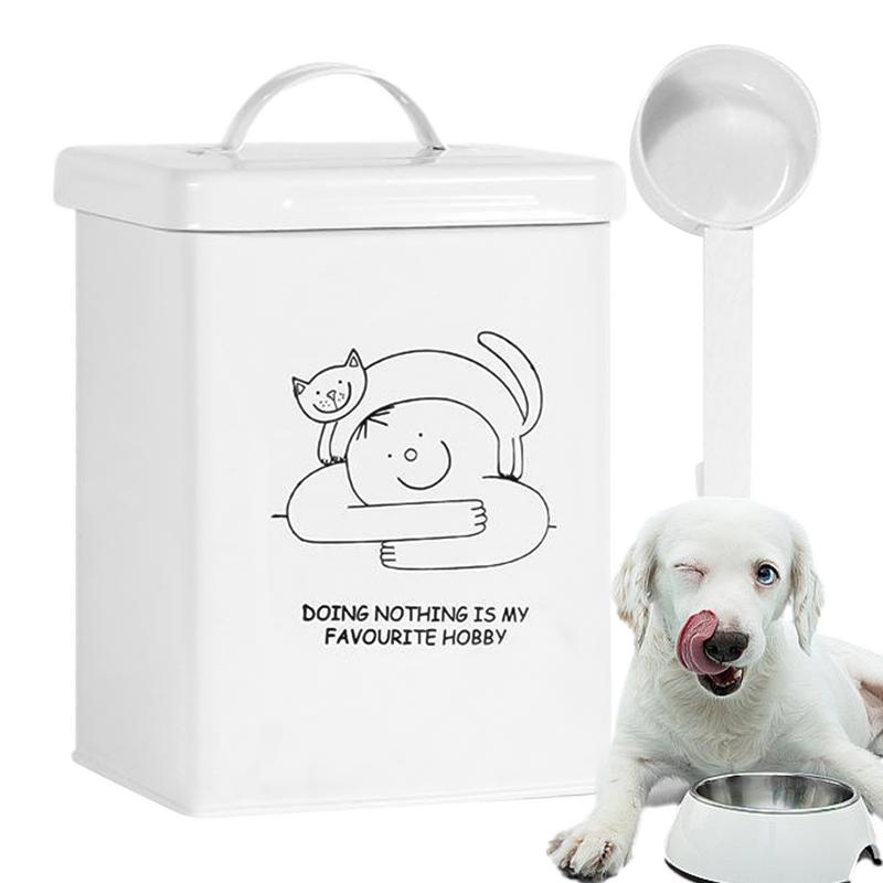 Food Storage For Dog - Wadah penyimpanan makanan anjing 5L, tempat