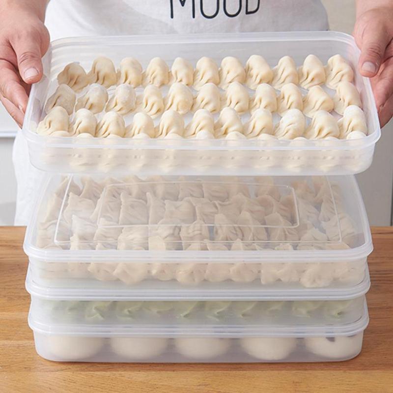 Food Storage Ideas - Kotak Penyimpanan Dapur Transparan, Organizer Kulkas,