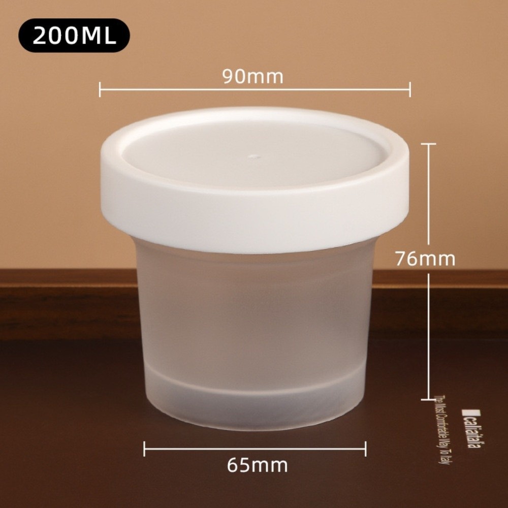 Food Storage Yogurt - 10 Buah Stoples Puding Yogurt Transparan