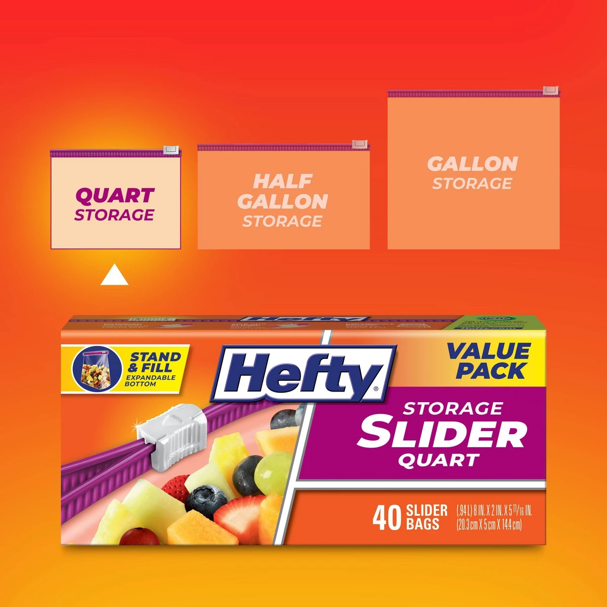 Food Storage 4 Quart - Kantong Penyimpanan Makanan Quart - 40