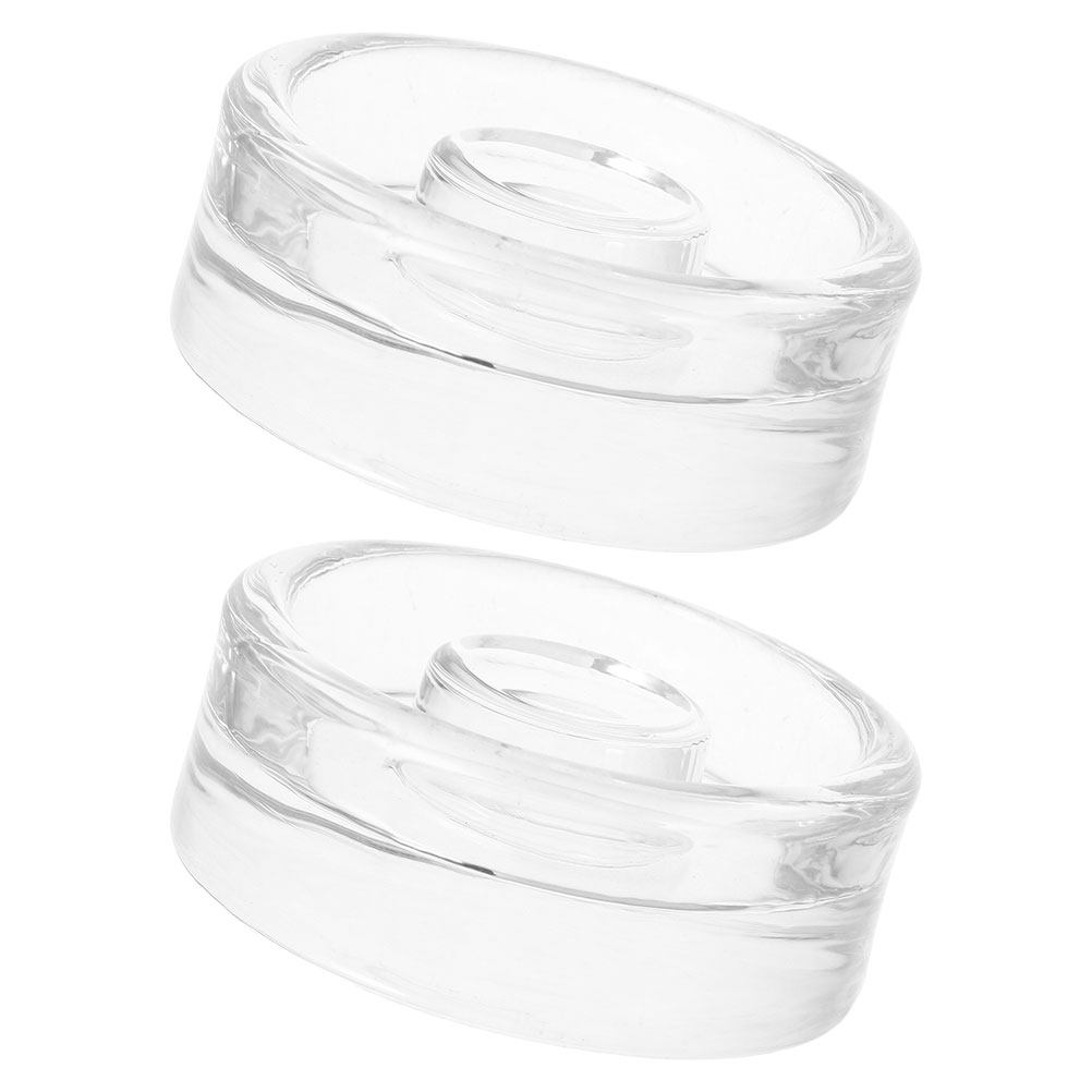 Food Storage Jar Glass - 2 Buah Pemberat Kaca Mulut Lebar