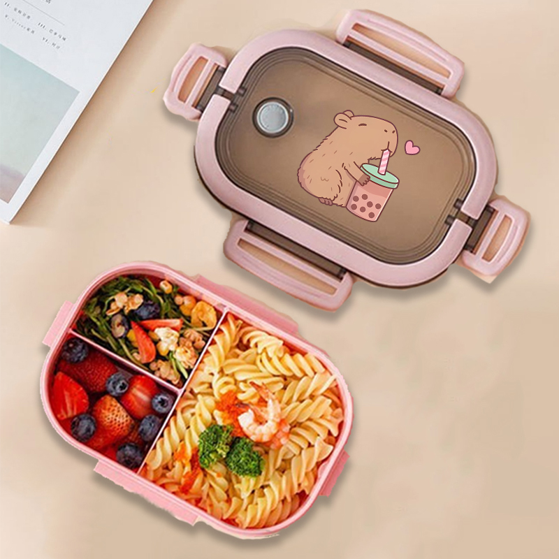Food Storage Box - Kotak Makan Siang Bento Capybara Anime