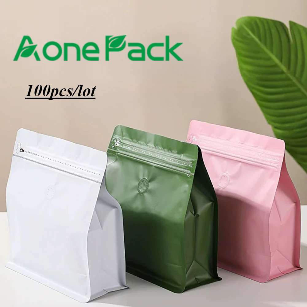Food Storage Yellow - 100 Buah Tas Penyimpanan Teh Bubuk