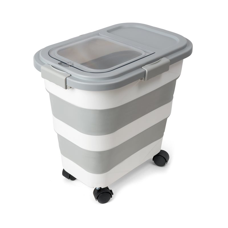 Food Storage With Wheels - A53Q-Wadah Penyimpanan Makanan 1 Buah Wadah