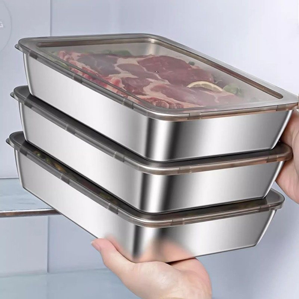Food Storage Ideas - Nampan Sajian Stainless Steel Food Grade