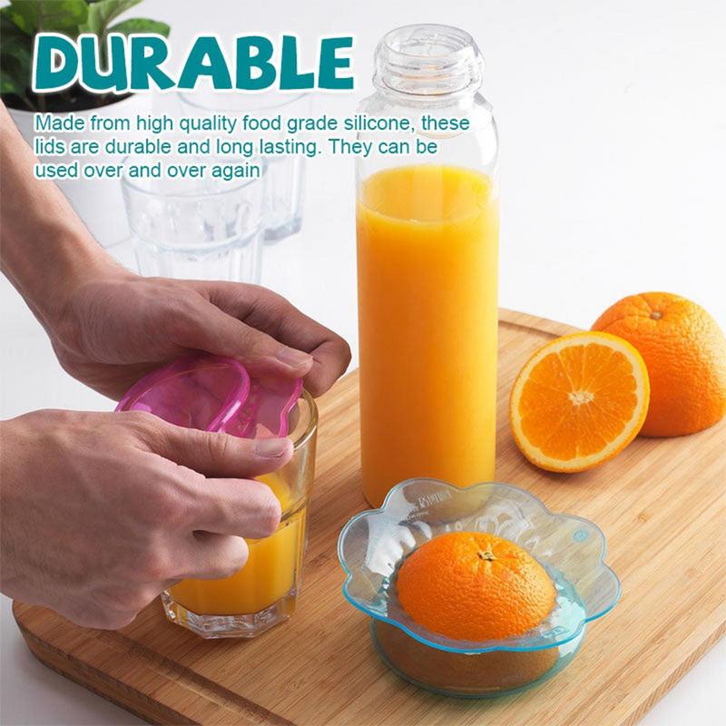 Silicone Stretch Lid - Set tutup silikon regang, tutup mangkuk