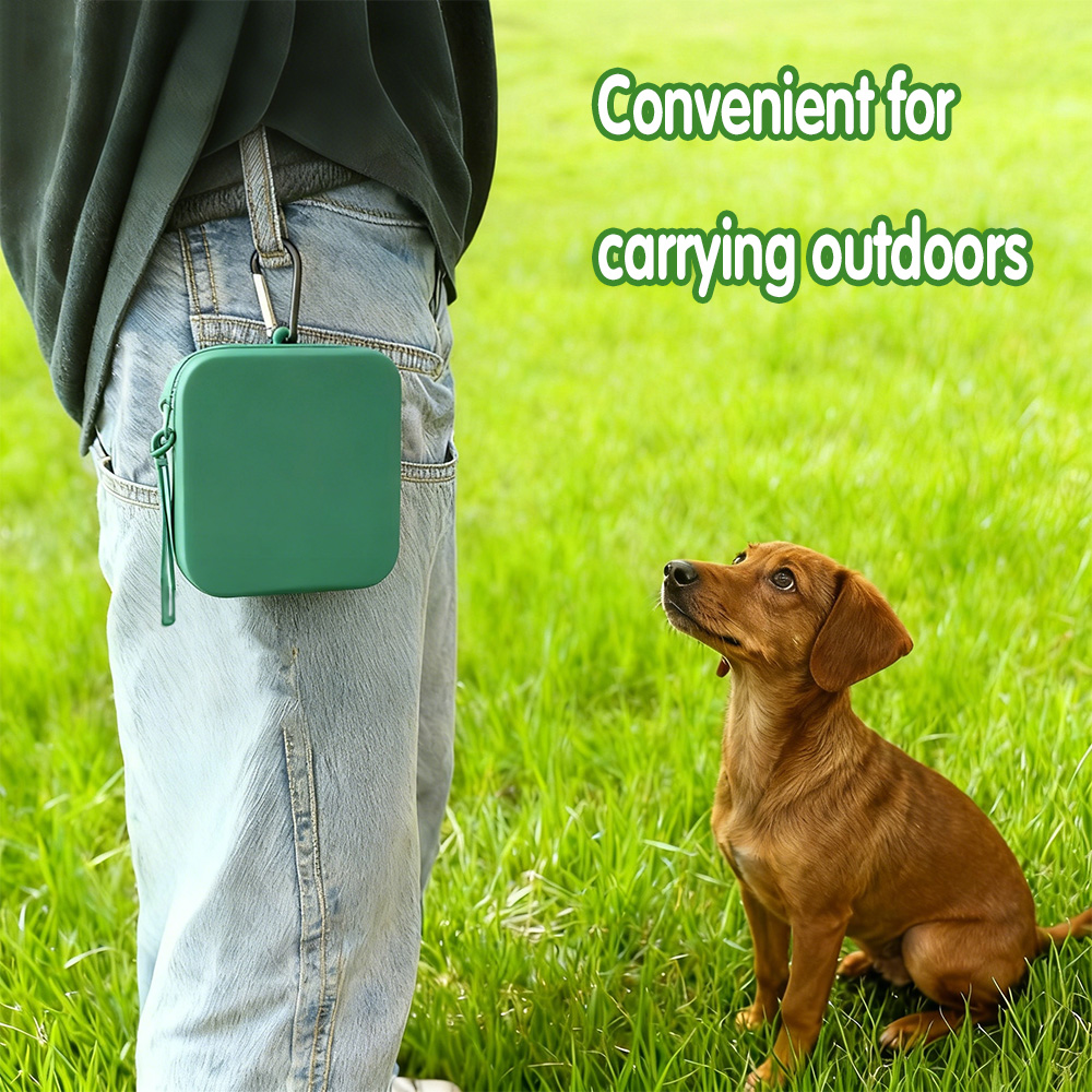 Food Storage For Dog - Tas makanan anjing silikon dengan tas