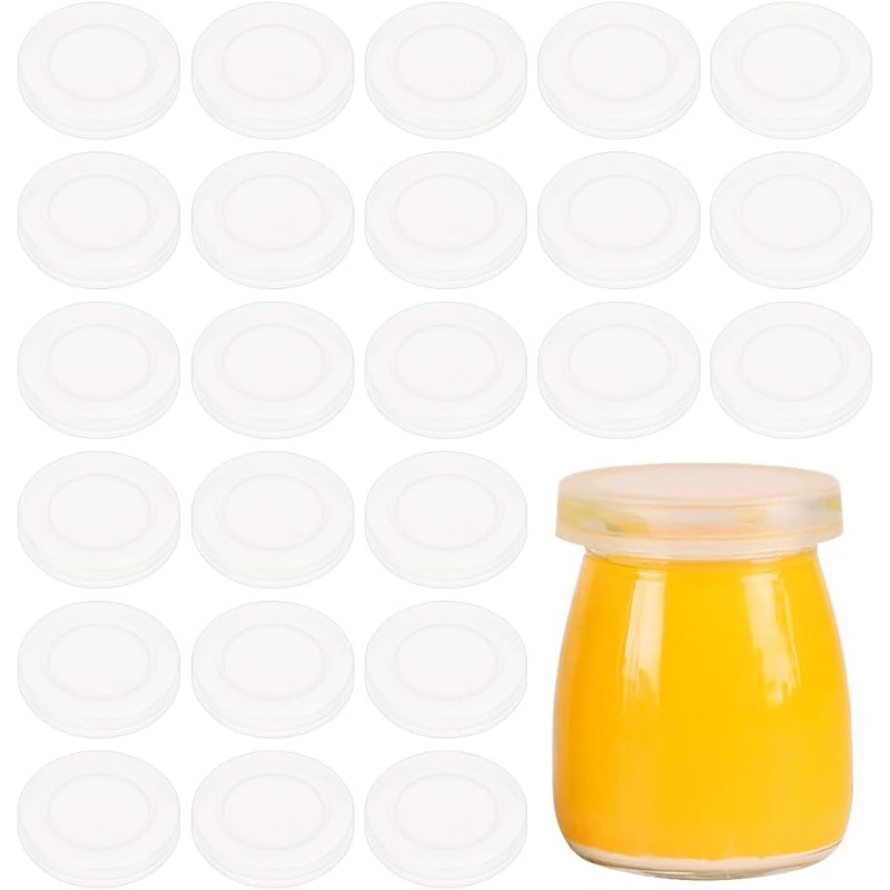 Food Storage Yogurt - Tutup botol plastik bening stoples Yogurt
