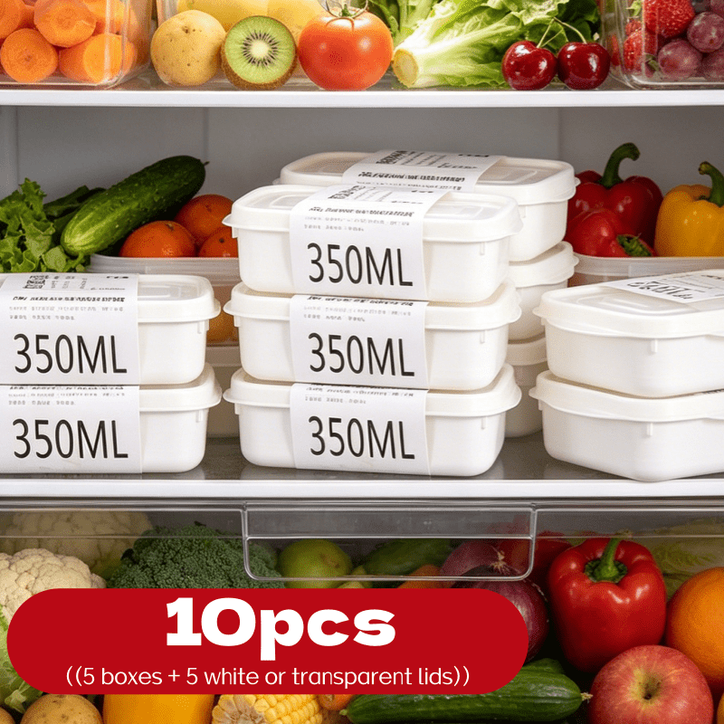 Food Storage Ideas - 10 Buah Set Kotak Penyimpanan Makanan