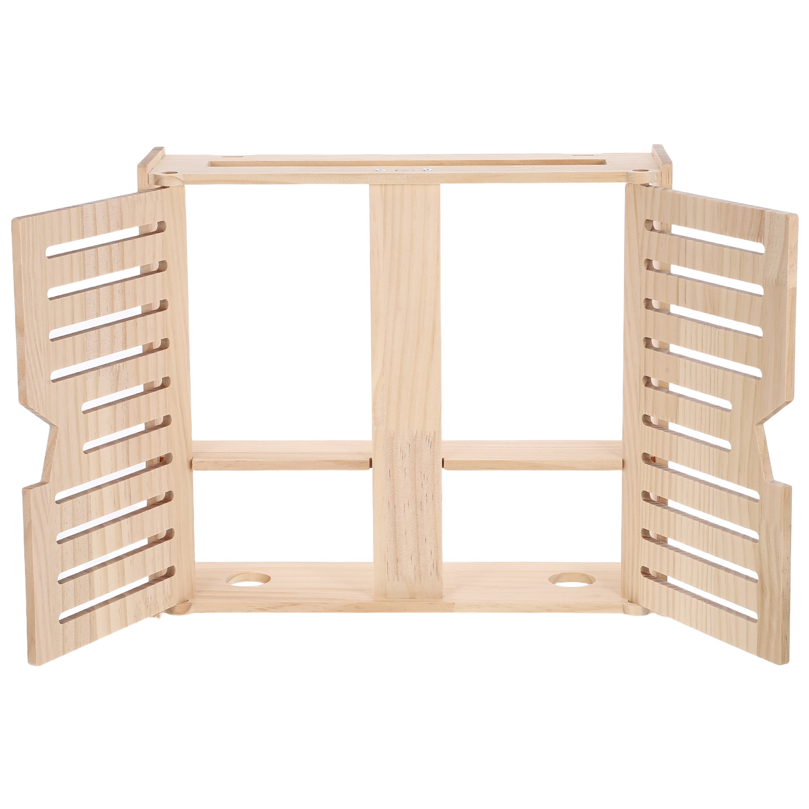 Food Storage Box - Kabinet Penyimpanan Router Kayu Alami yang