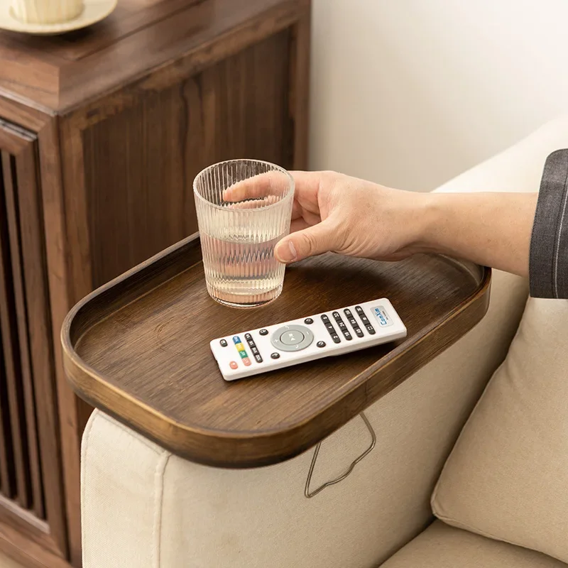 Food Storage Rack - Meja Samping Sofa Model Jepit, Meja