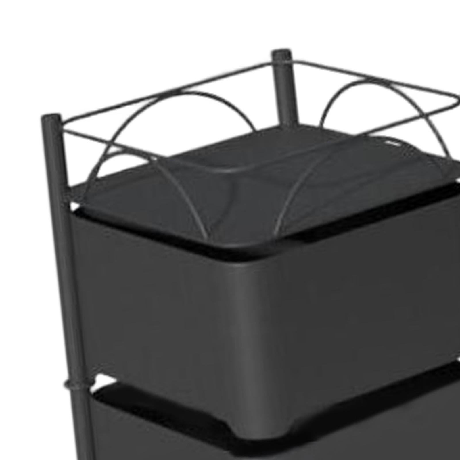 Troli Penyimpanan Dapur Beroda - Food Storage With Wheels ulasan dan harga