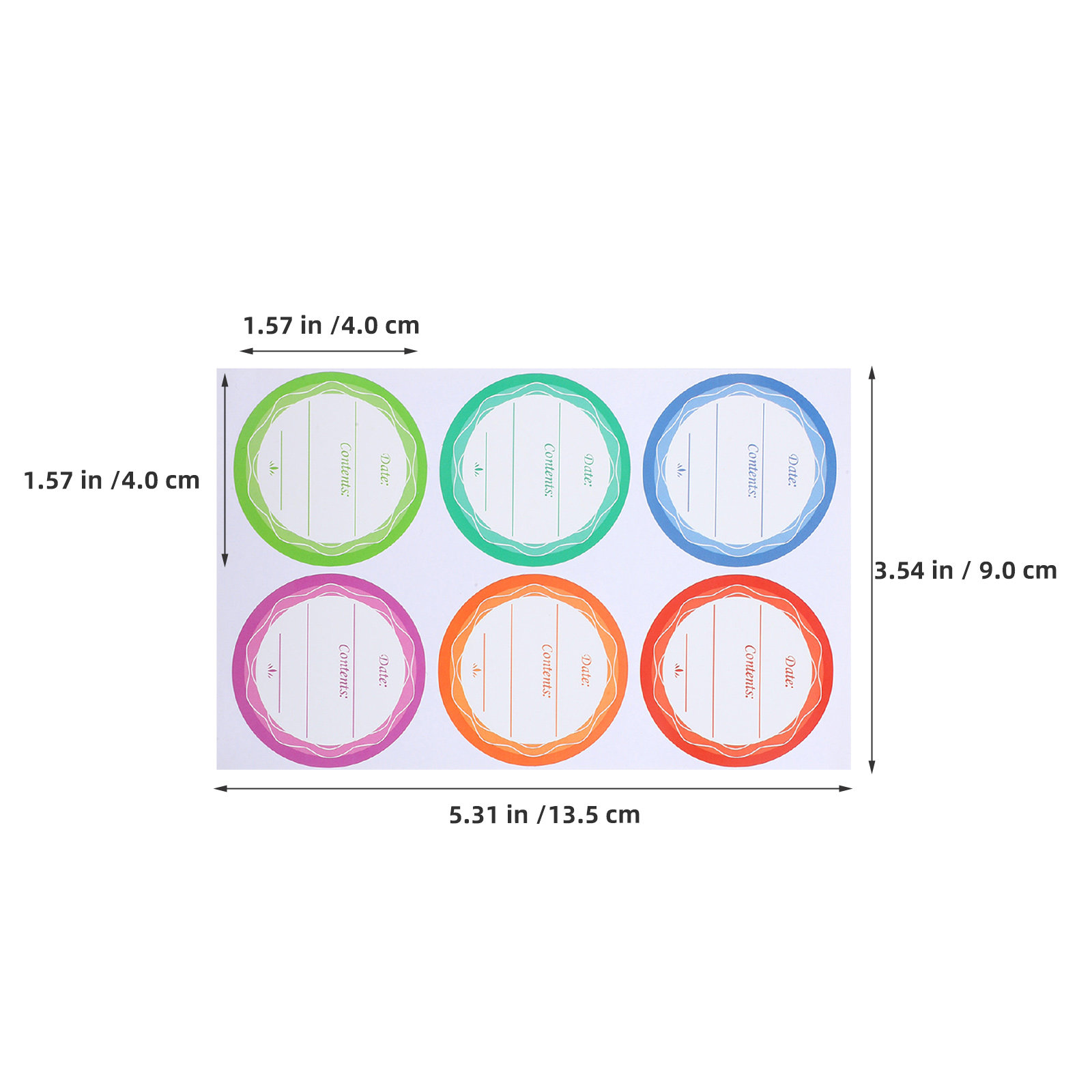 180Pcs Label Tanggal Tahan Air - Food Storage Jar Glass ulasan dan harga