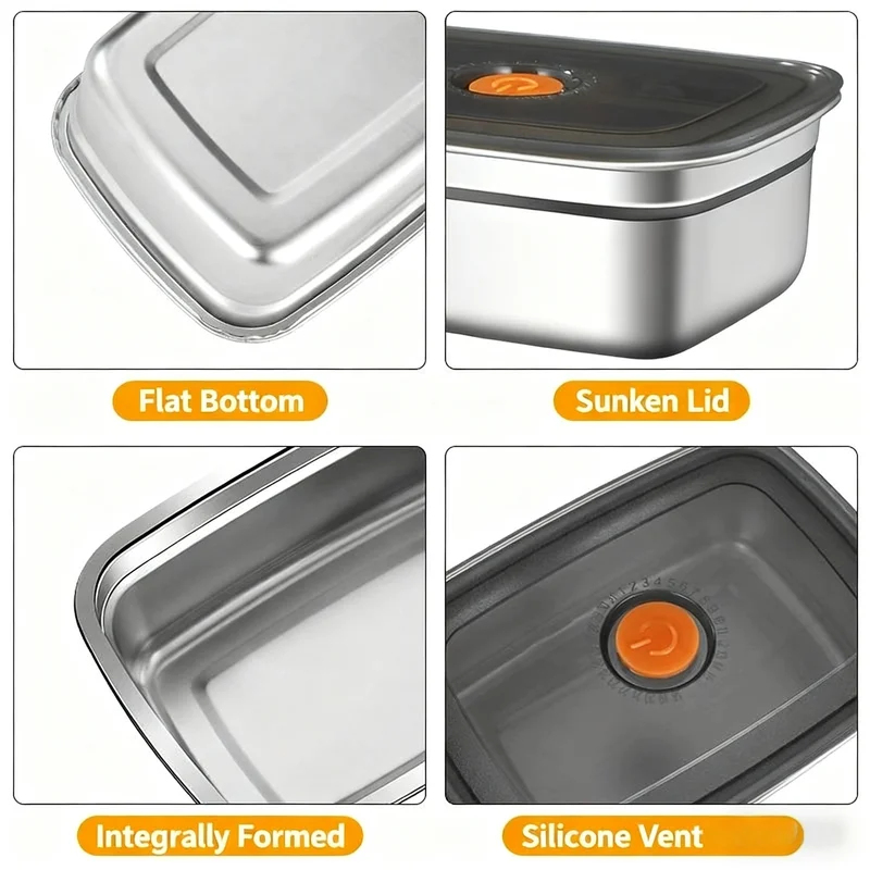 Kotak Bento Kedap Udara Berbah - Food Storage Camping ulasan dan harga