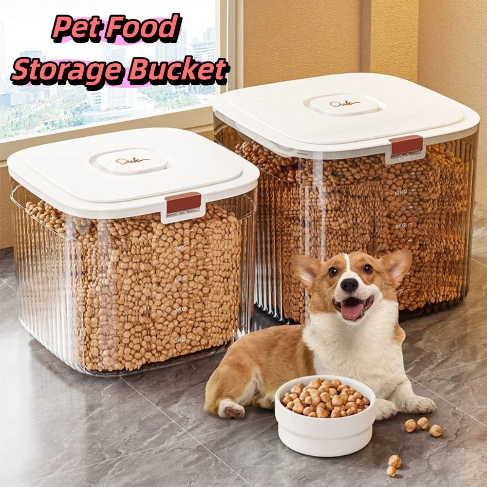 Wadah Penyimpanan Makanan Anji - Food Storage For Dog ulasan dan harga