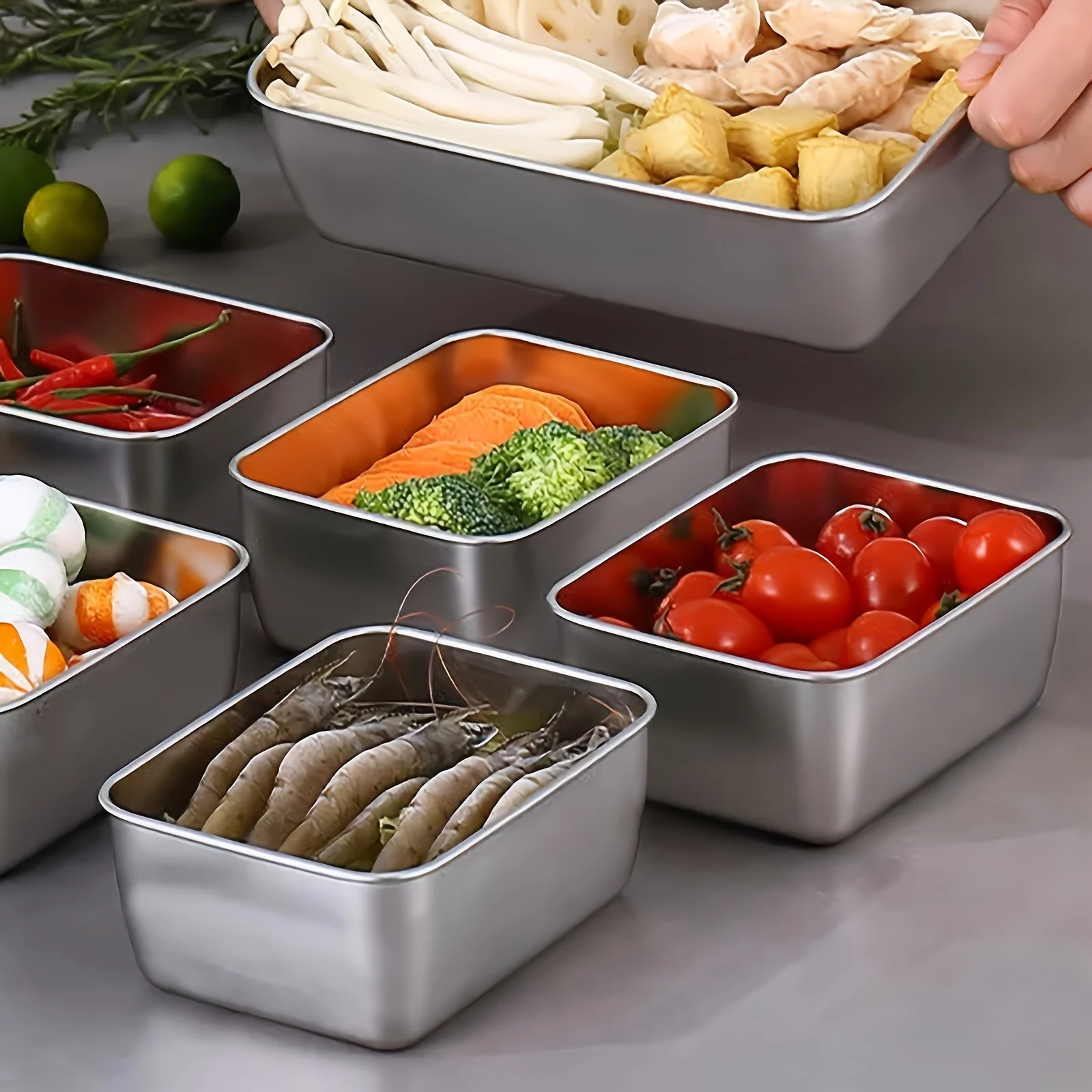 Set Wadah Penyimpanan Makanan  - Food Storage Camping ulasan dan harga