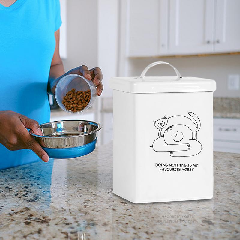 Wadah penyimpanan makanan anji - Food Storage For Dog ulasan dan harga