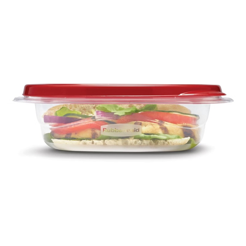 4pc TakeAlongs Square 2.9 Cup  - Food Storage Acrylic Containers ulasan dan harga