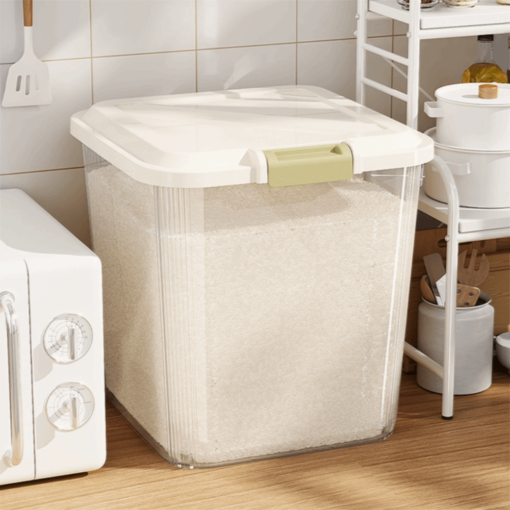 Kotak Penyimpanan Beras Anti S - Food Storage With Wheels ulasan dan harga