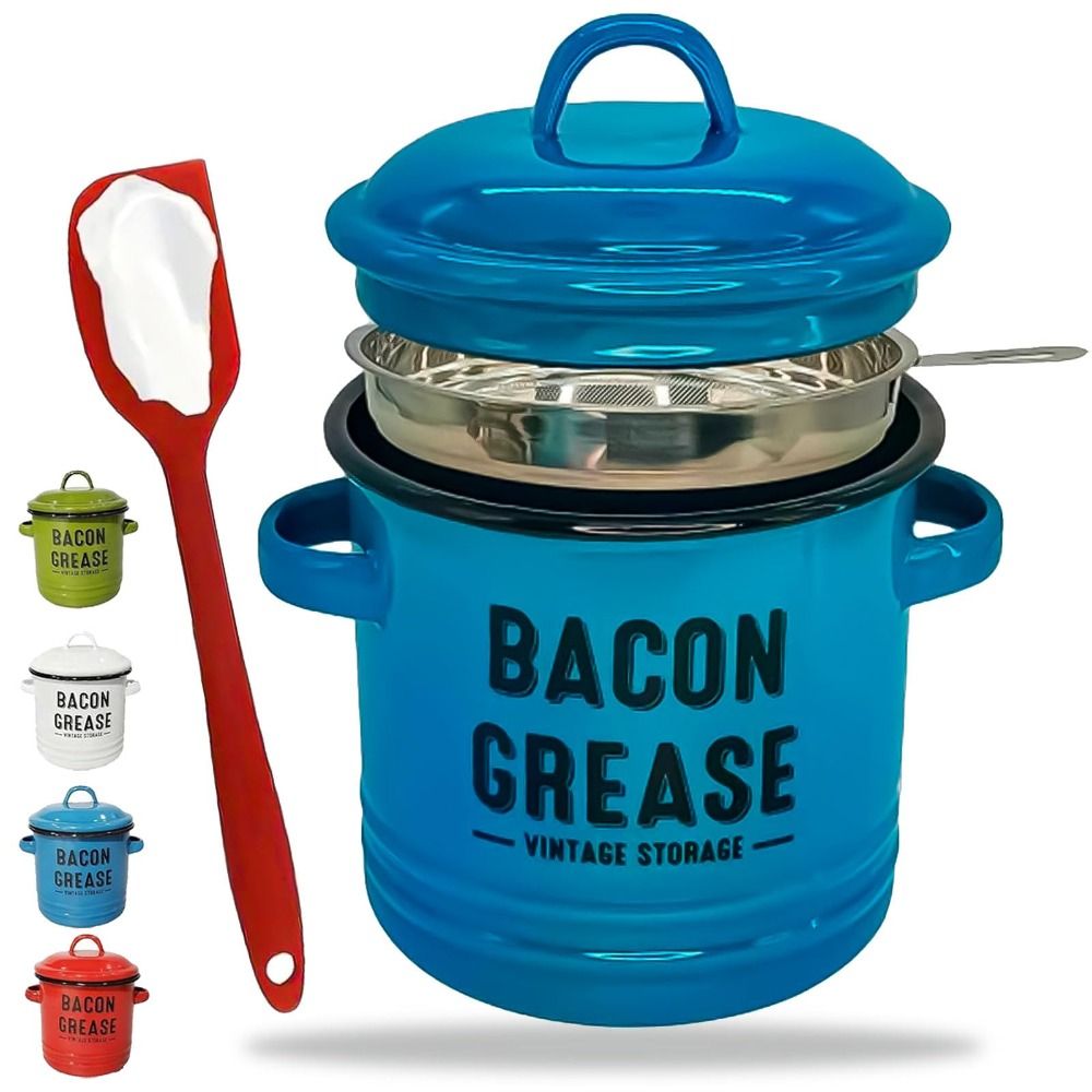 Wadah Lemak Bacon Besar Baru 4 - Food Storage News ulasan dan harga