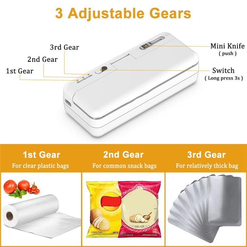 Mesin Penyegel Kantong Mini DT - Food Storage Camping ulasan dan harga