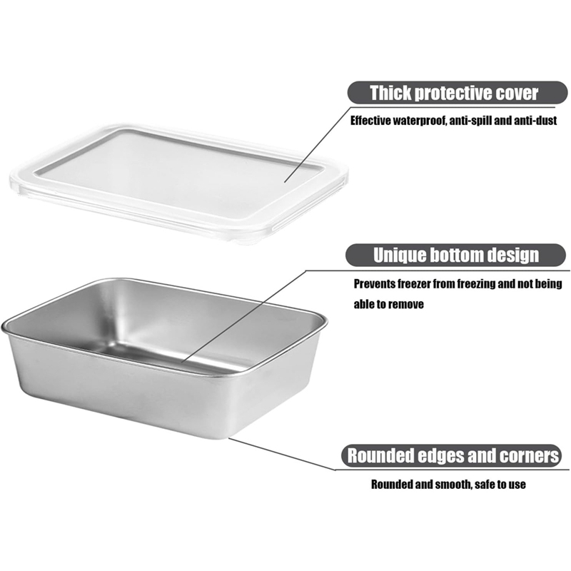 Wadah Stainless Steel untuk Pe - Food Storage Box ulasan dan harga