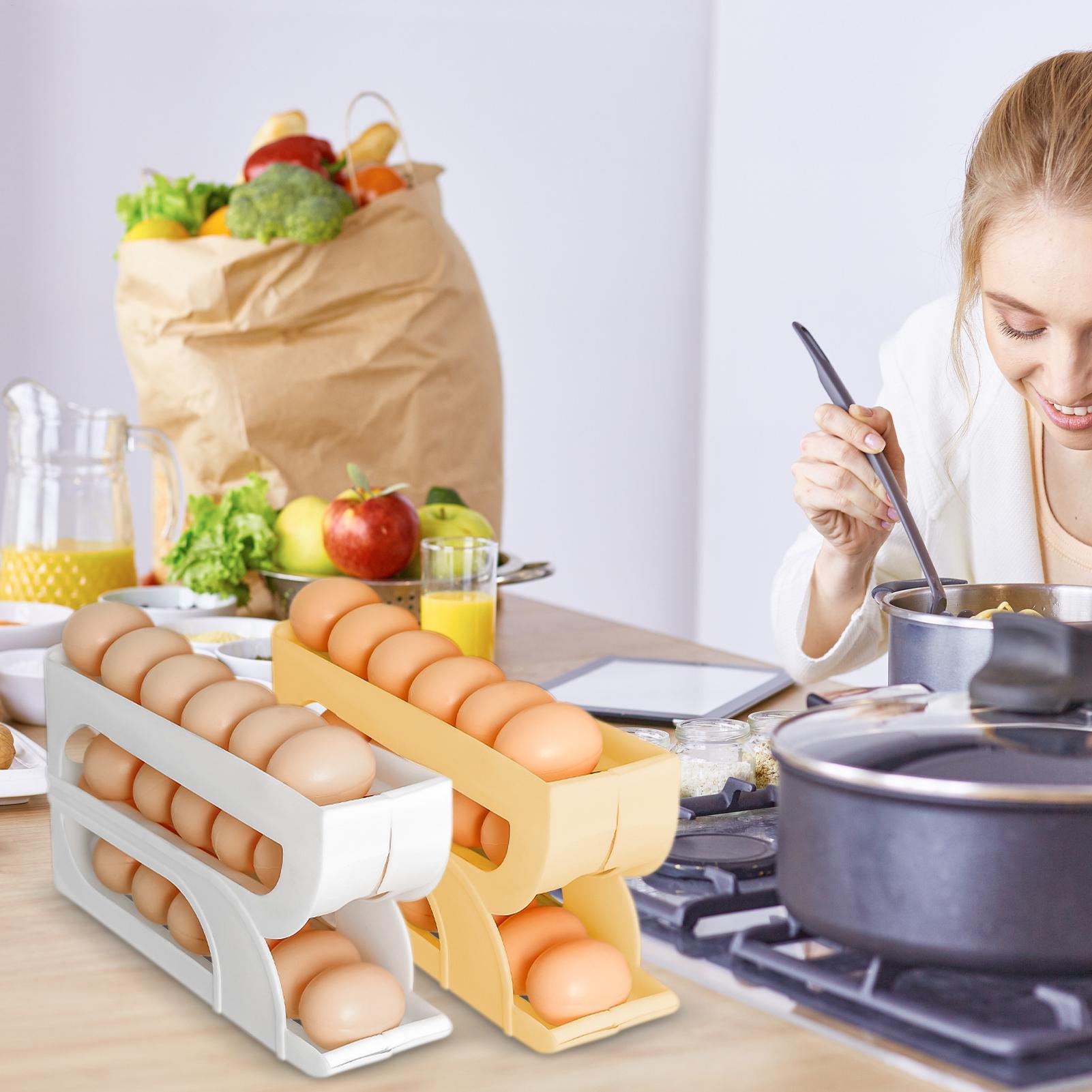 Rak Penggulung Telur Otomatis, - Food Storage Yellow ulasan dan harga