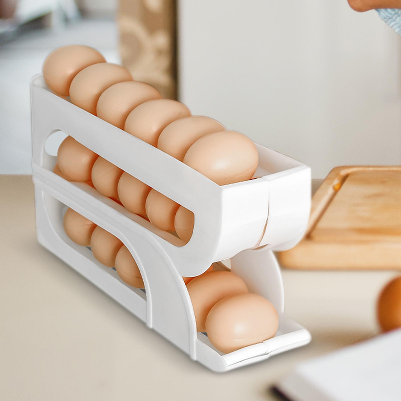 Rak Telur Otomatis 3 Tingkat u - Food Storage Yellow ulasan dan harga
