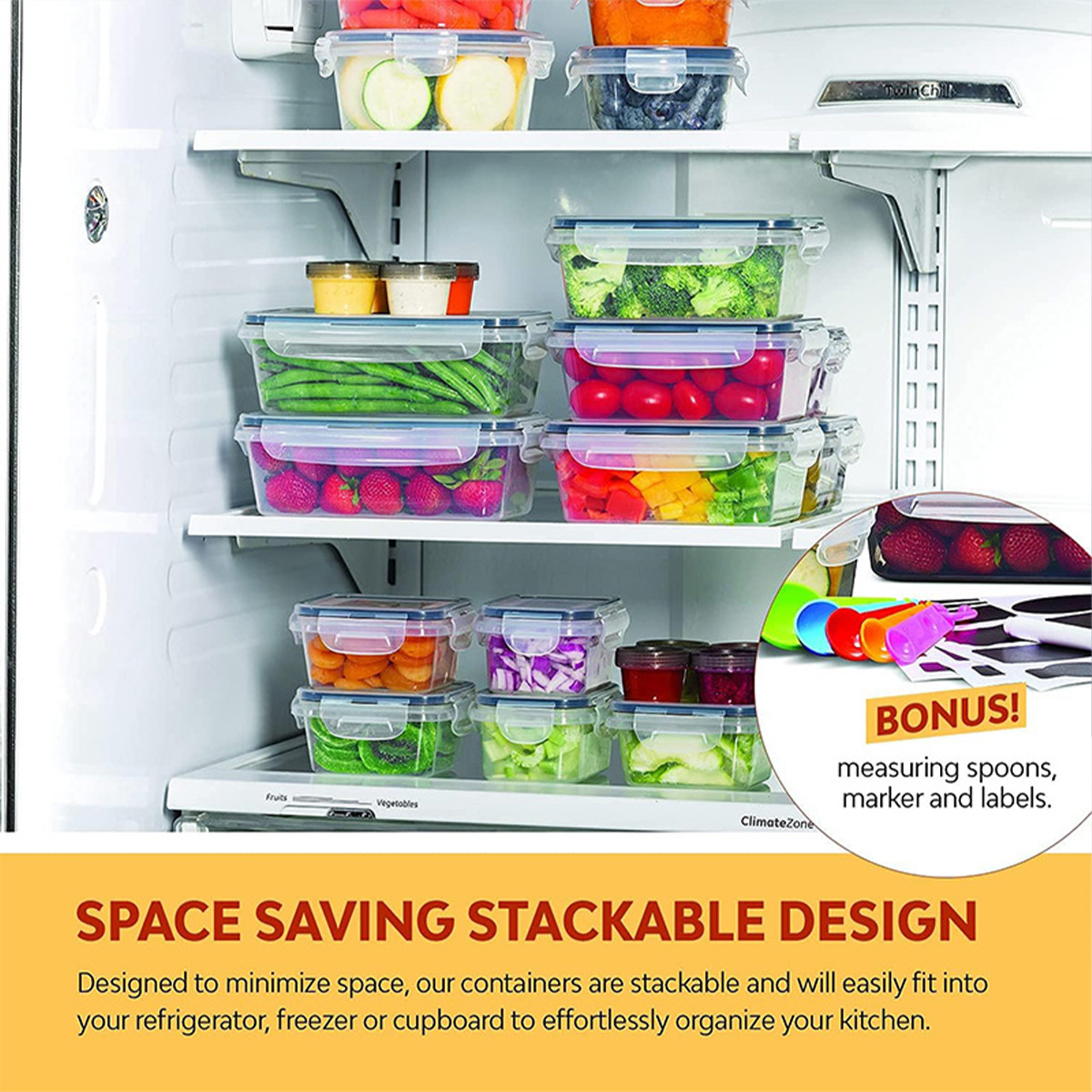 24Pcs/set Kotak Penyimpanan Ma - Food Storage Box Set ulasan dan harga