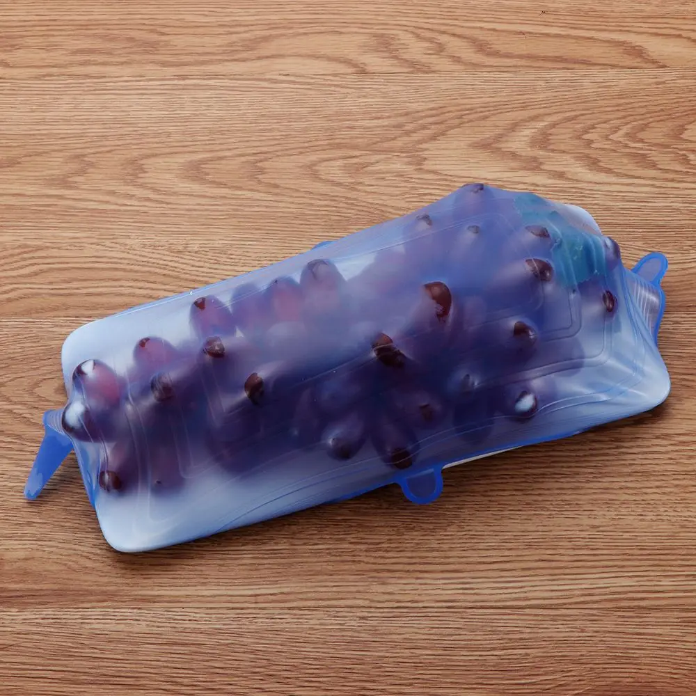 4 Warna Alat Dapur Penutup Mak - Silicone Stretch Lid ulasan dan harga