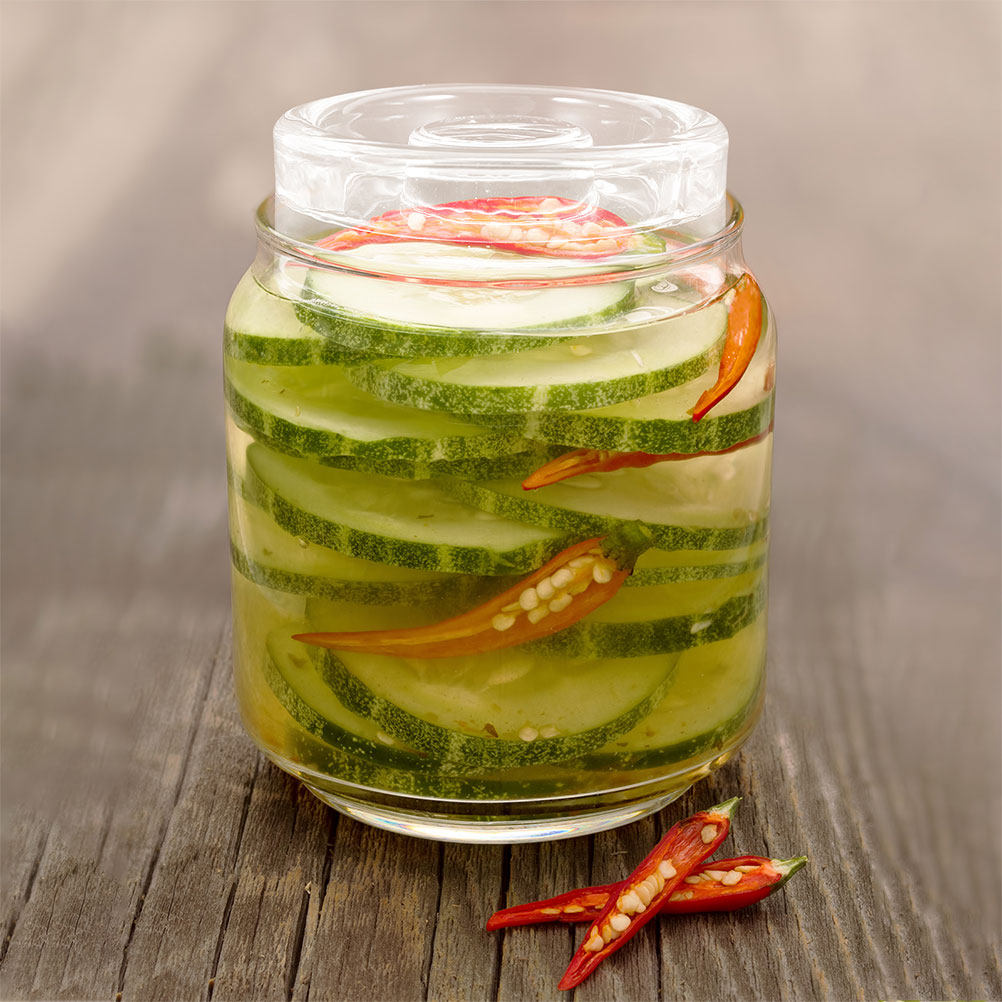 2 Buah Pemberat Kaca Mulut Leb - Food Storage Jar Glass ulasan dan harga