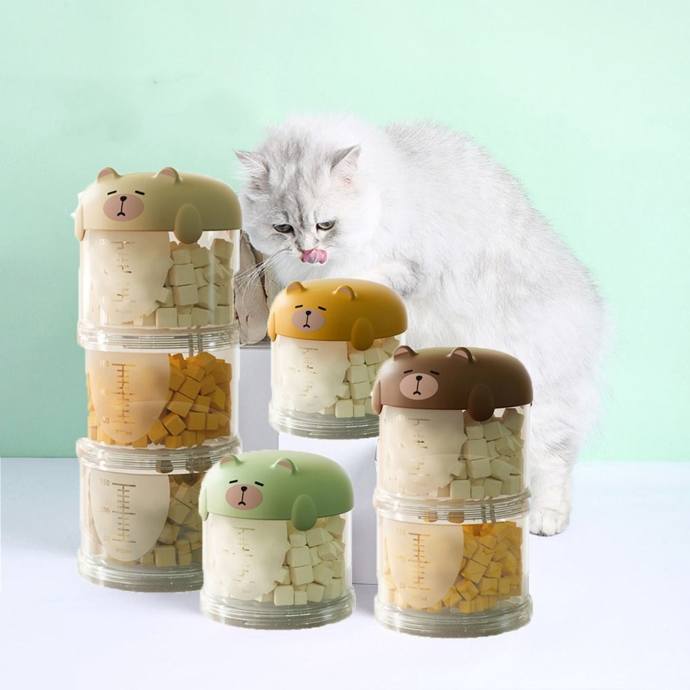 Kotak Makanan Kucing Plastik P - Food Storage For Dog ulasan dan harga
