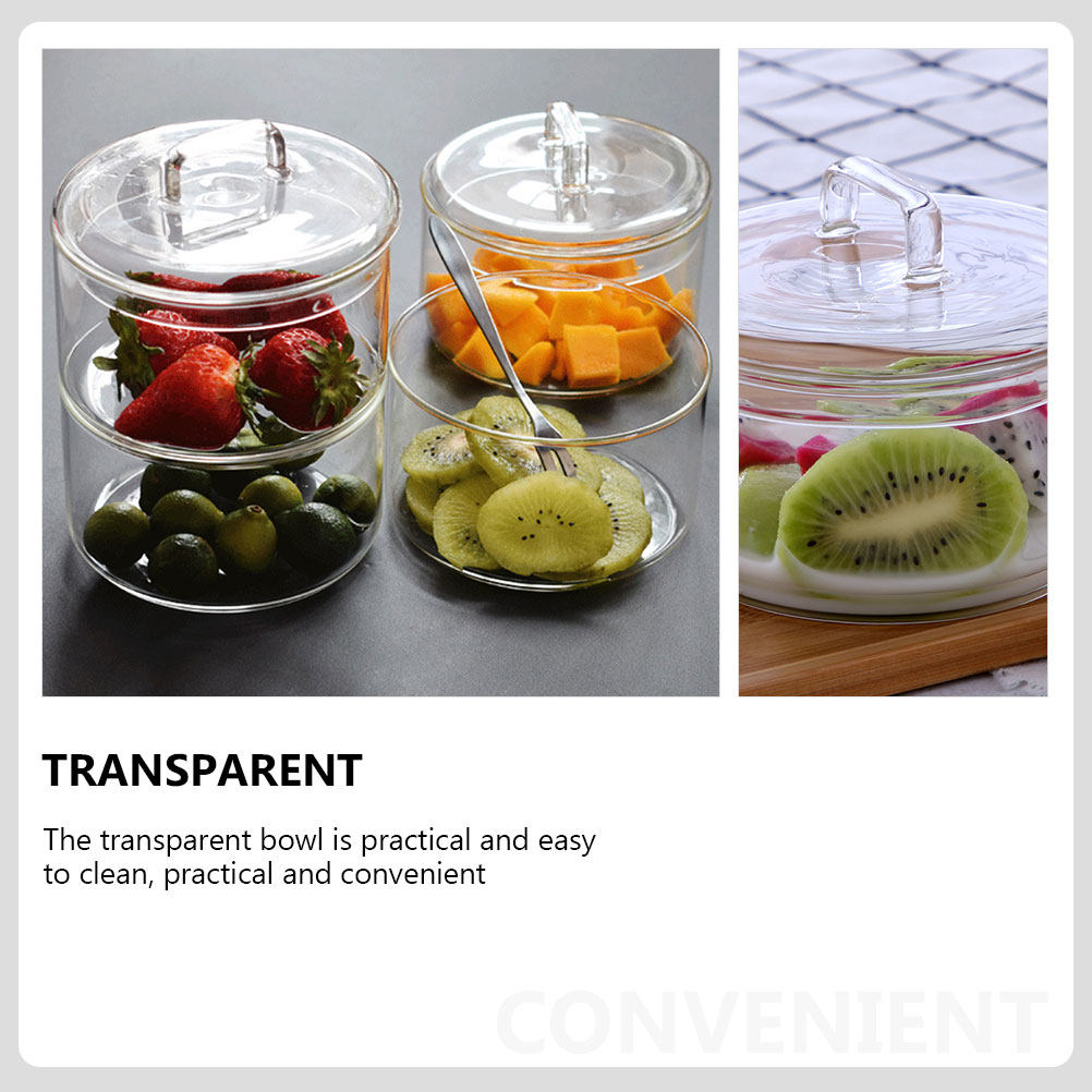 1Set Wadah Penyimpanan Kaca Tr - Food Storage Jar Glass ulasan dan harga