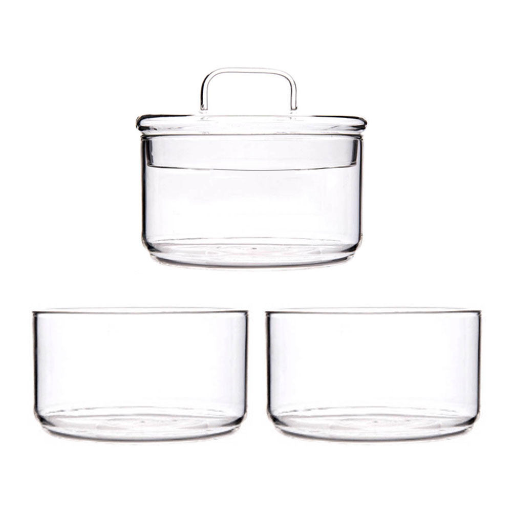 1Set Wadah Penyimpanan Kaca Tr - Food Storage Jar Glass ulasan dan harga