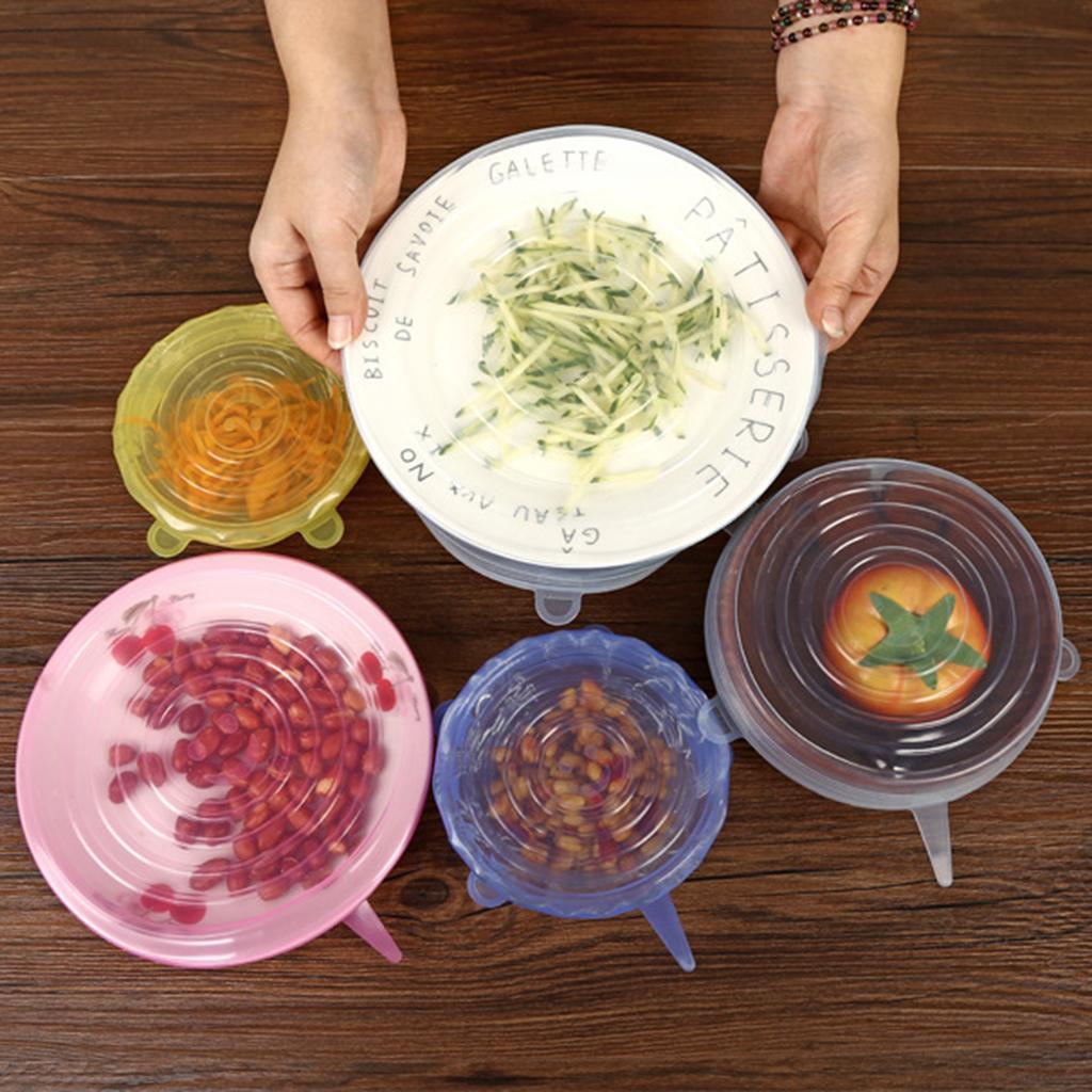 Tutup Makanan Silikon Fleksibe - Silicone Stretch Lid ulasan dan harga