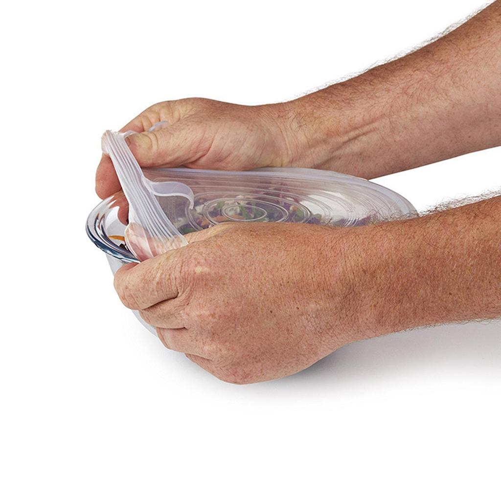 Tutup Makanan Silikon Fleksibe - Silicone Stretch Lid ulasan dan harga