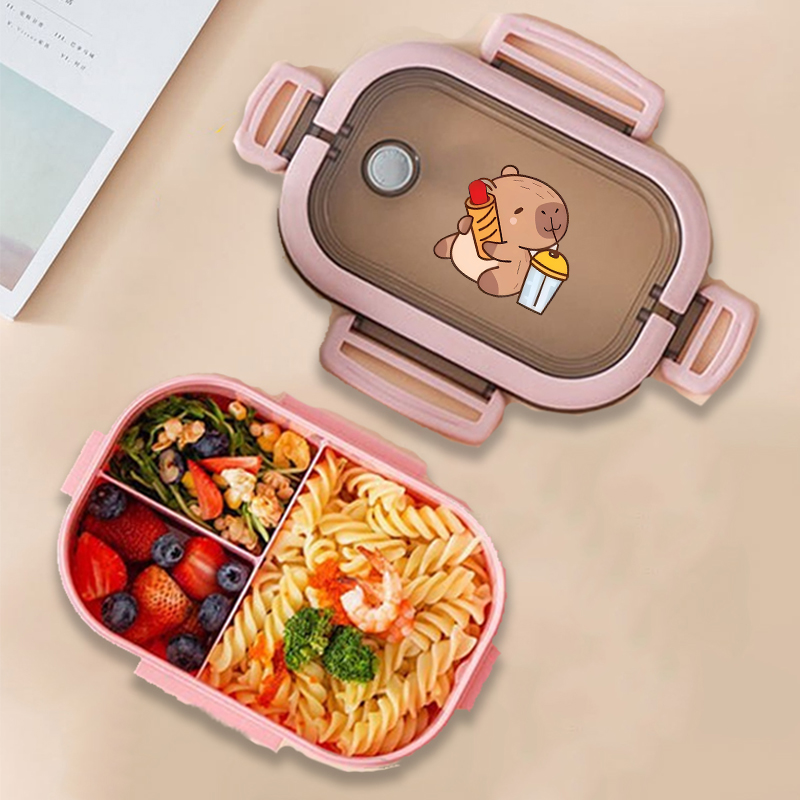 Kotak Makan Siang Bento Capyba - Food Storage Box ulasan dan harga