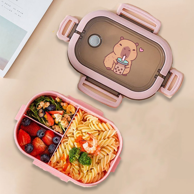 Kotak Makan Siang Bento Capyba - Food Storage Box ulasan dan harga