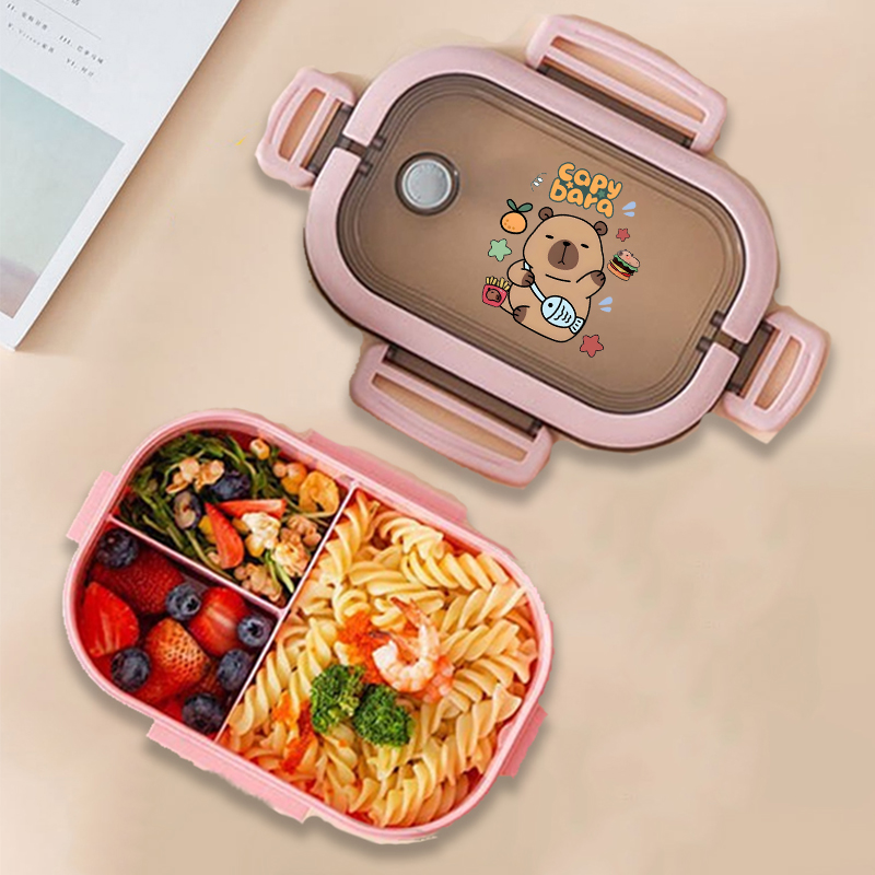 Kotak Makan Siang Bento Capyba - Food Storage Box ulasan dan harga