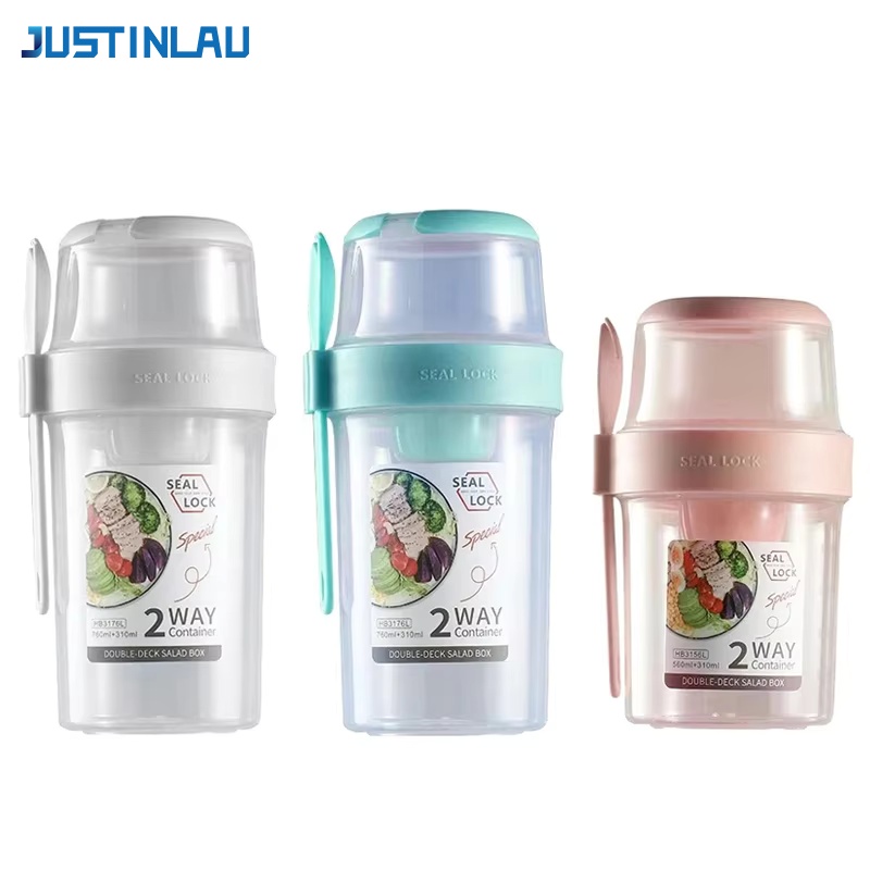 JUSTINLAU Cangkir Salad Pengur - Food Storage Yogurt ulasan dan harga