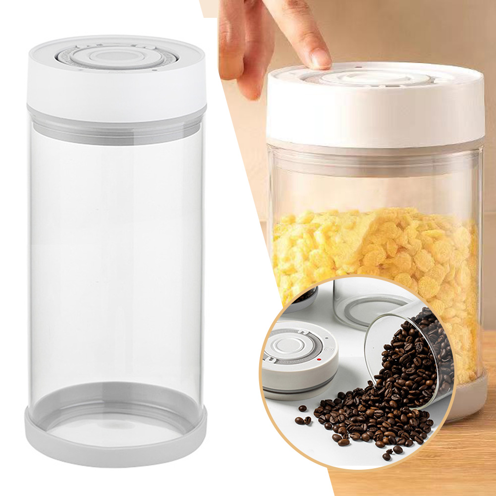 Kitchen Moisture-proof Glass C - Food Storage Jar Glass ulasan dan harga