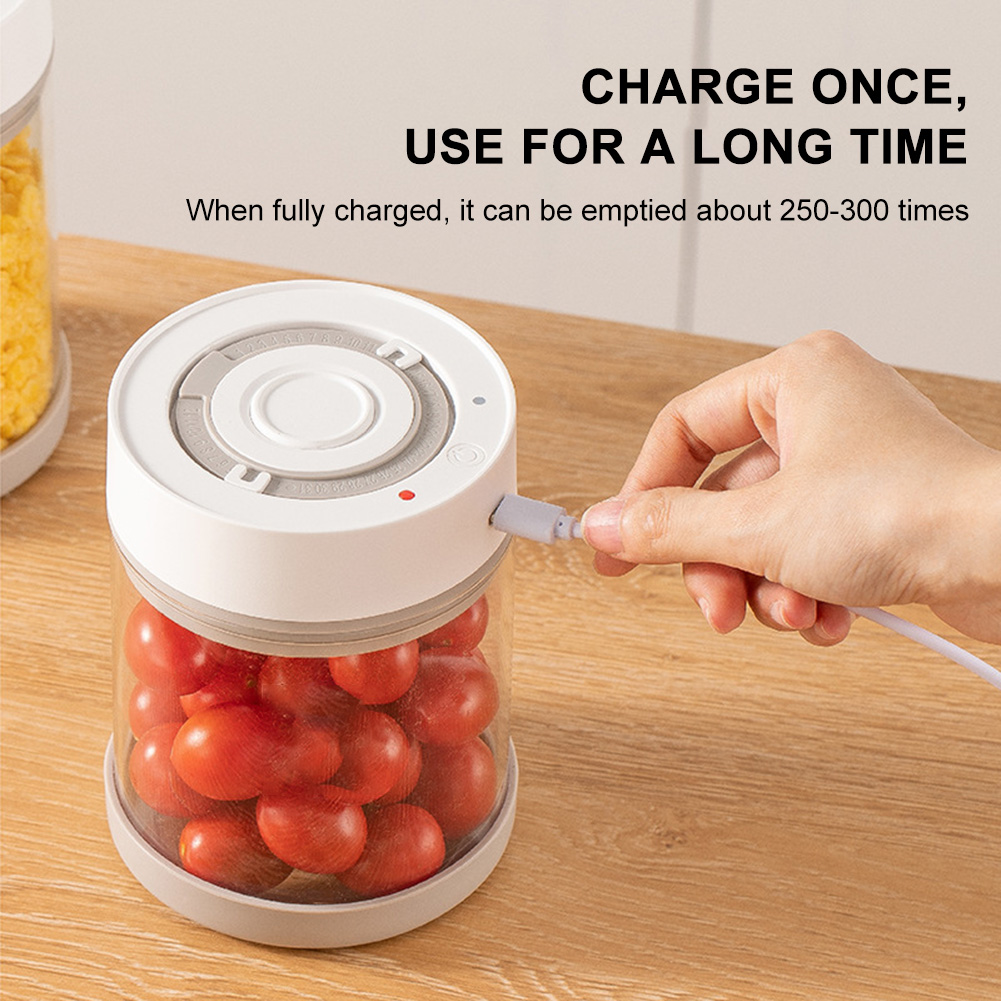 Kitchen Moisture-proof Glass C - Food Storage Jar Glass ulasan dan harga