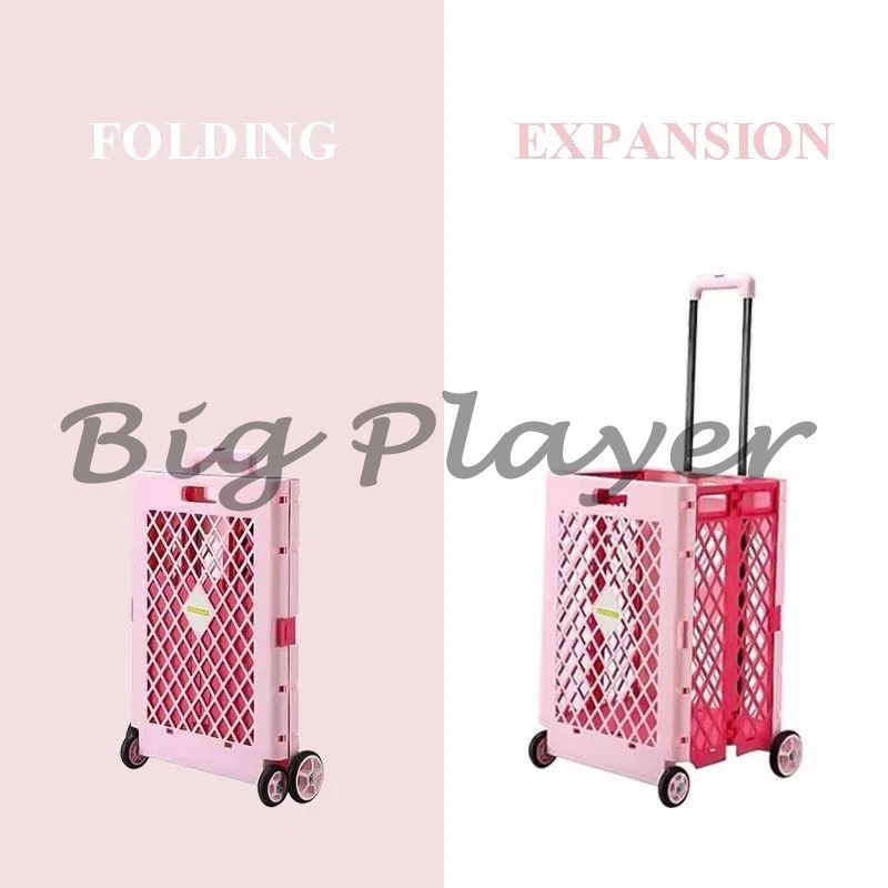 Keranjang Belanja Portabel Lip - Food Storage With Wheels ulasan dan harga