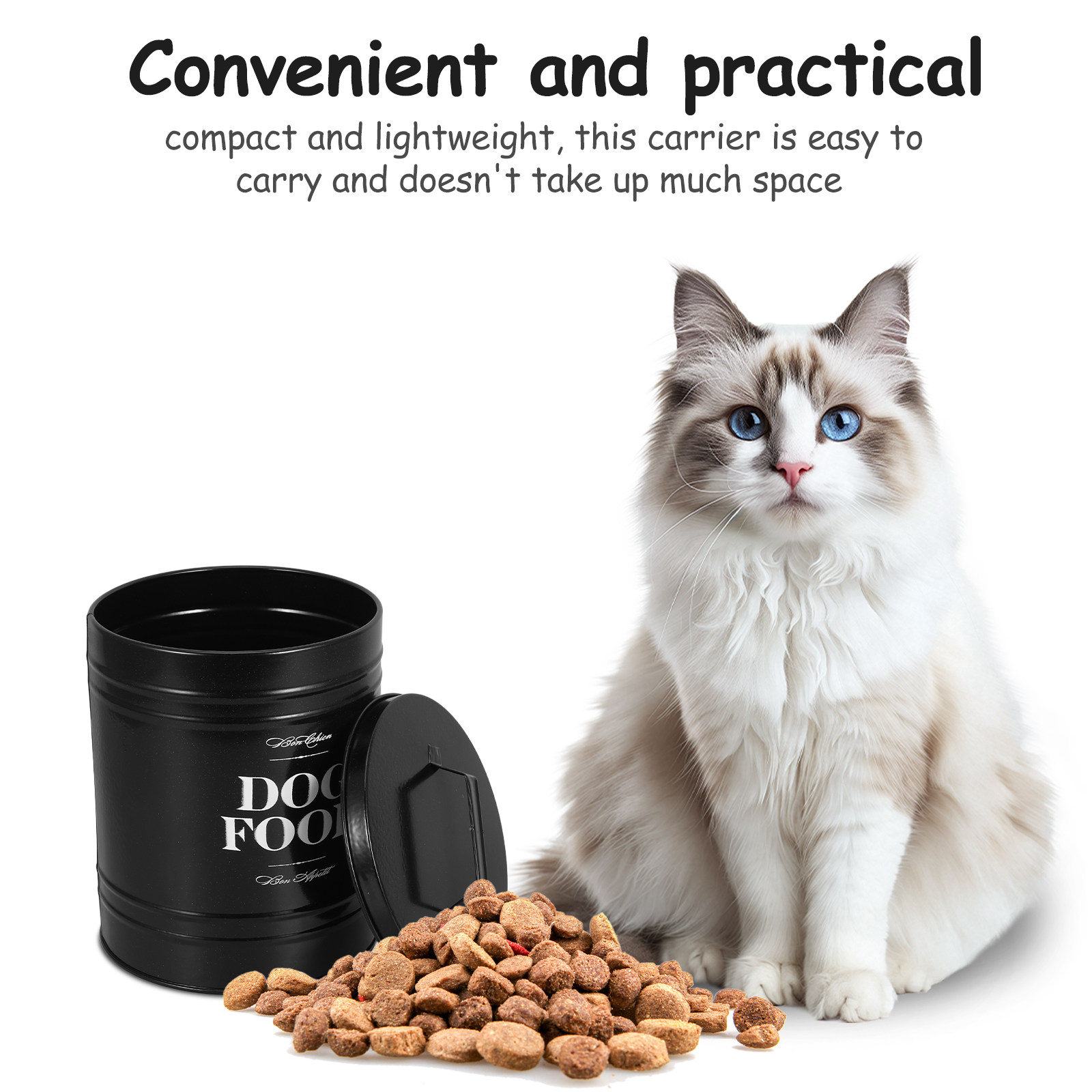 Wadah Penyimpanan Makanan Hewa - Food Storage For Dog ulasan dan harga