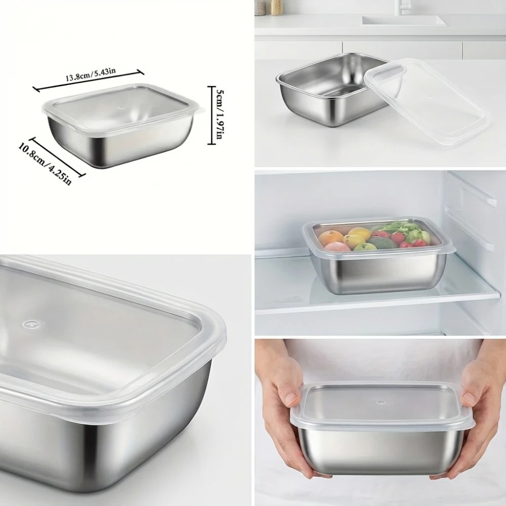 6PCS Wadah Penyimpanan Makanan - Food Storage Box Set ulasan dan harga