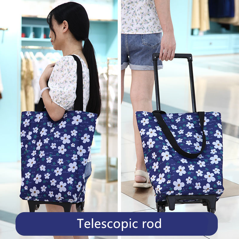 Tas Troli Troli Tarik Belanja  - Food Storage With Wheels ulasan dan harga