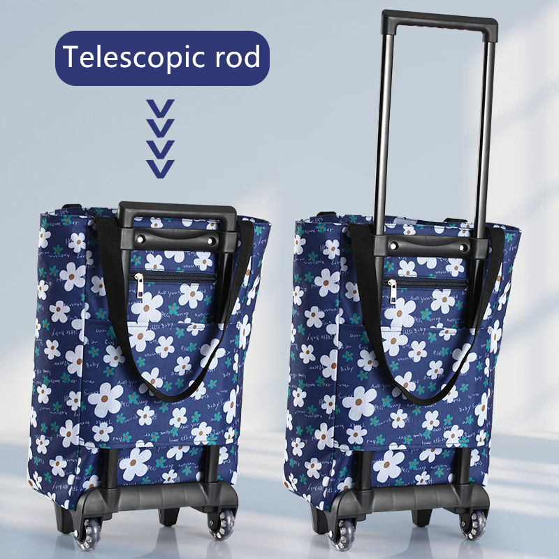Tas Troli Troli Tarik Belanja  - Food Storage With Wheels ulasan dan harga